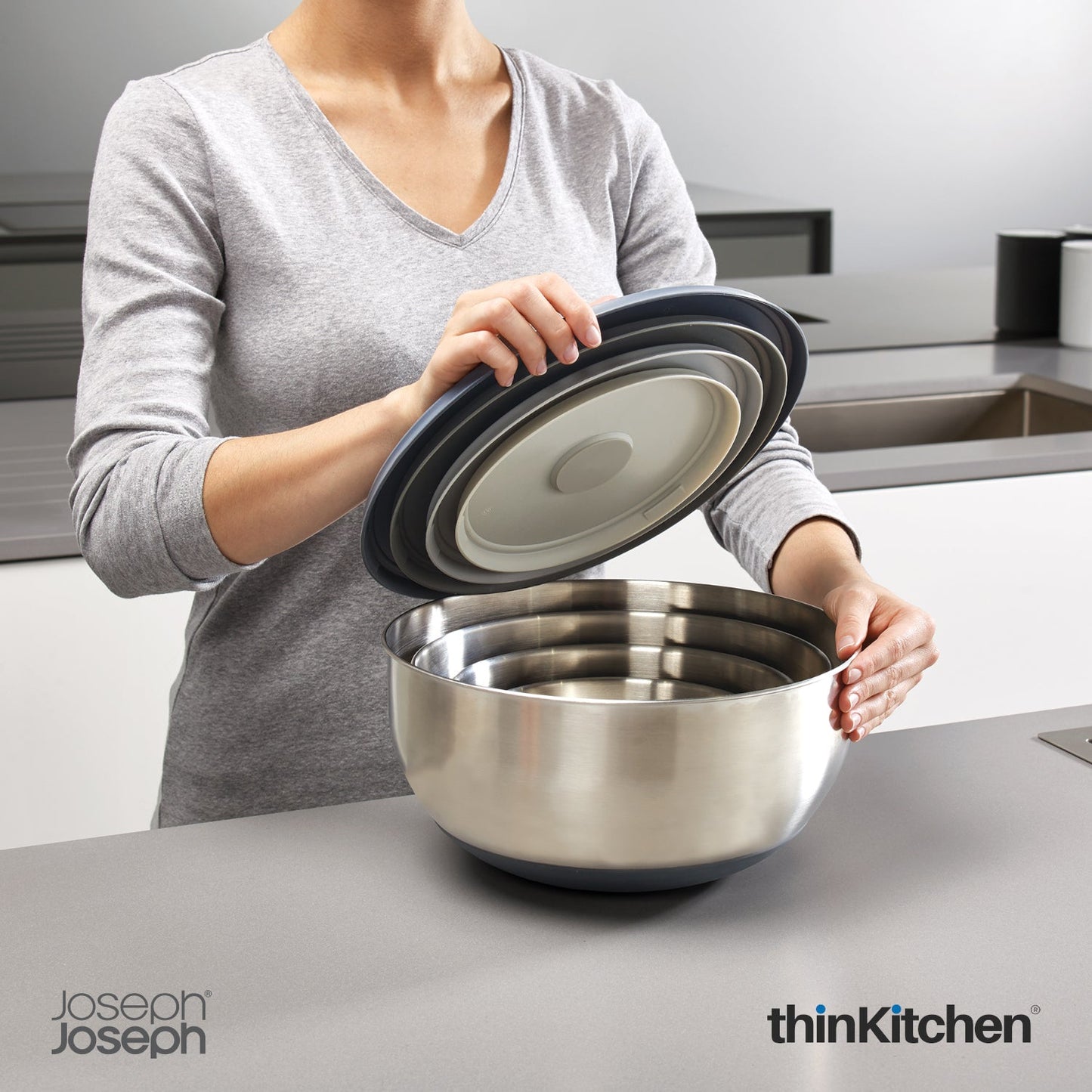 thinKitchen™ Joseph Joseph Nest Prep&Store Bowl Set