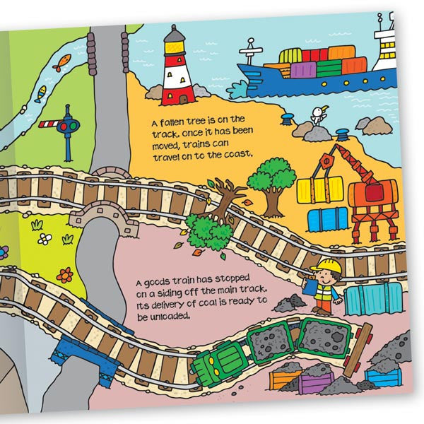 Convertible Train – Sit-in Train | Playmat & Storybook for Preschoolers