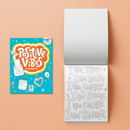 Mindful Me Positive Vibes Colouring Kit