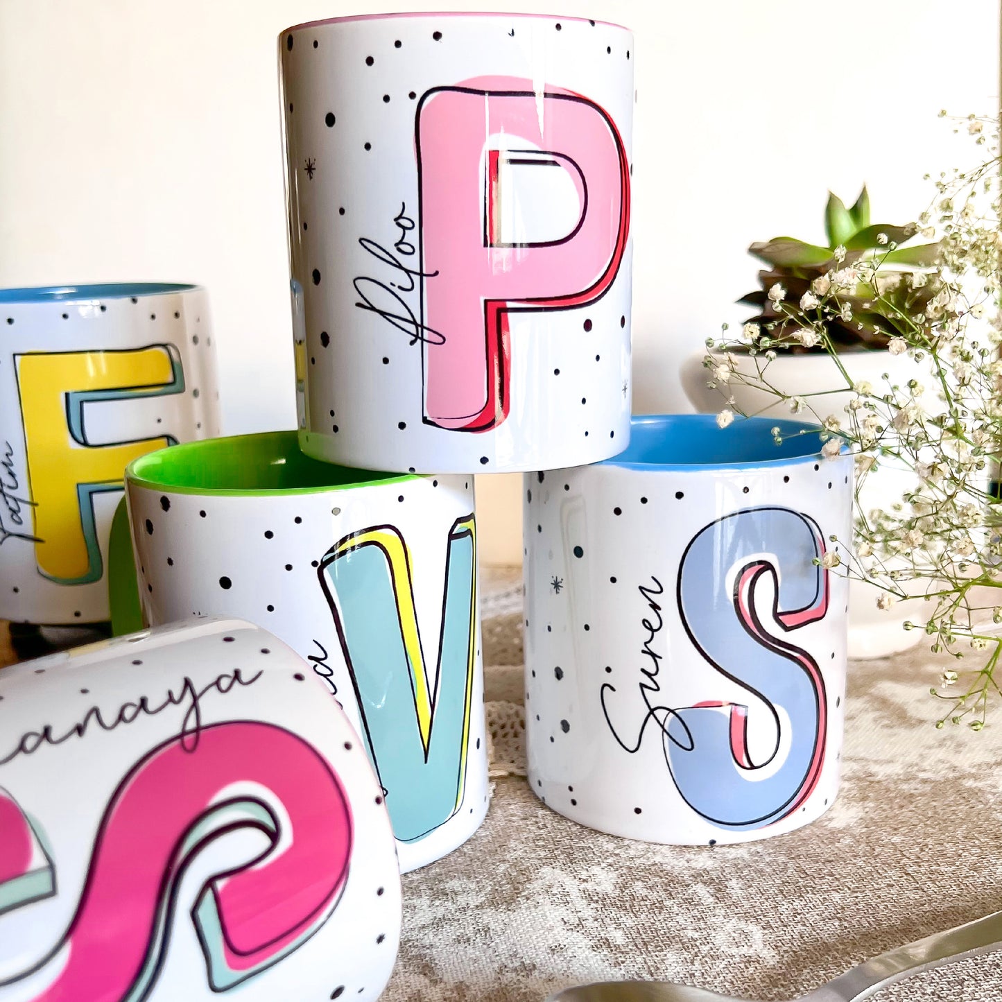 Alphabet Mug