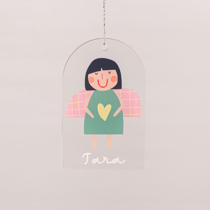 Personalised Ornament | Printed Angel