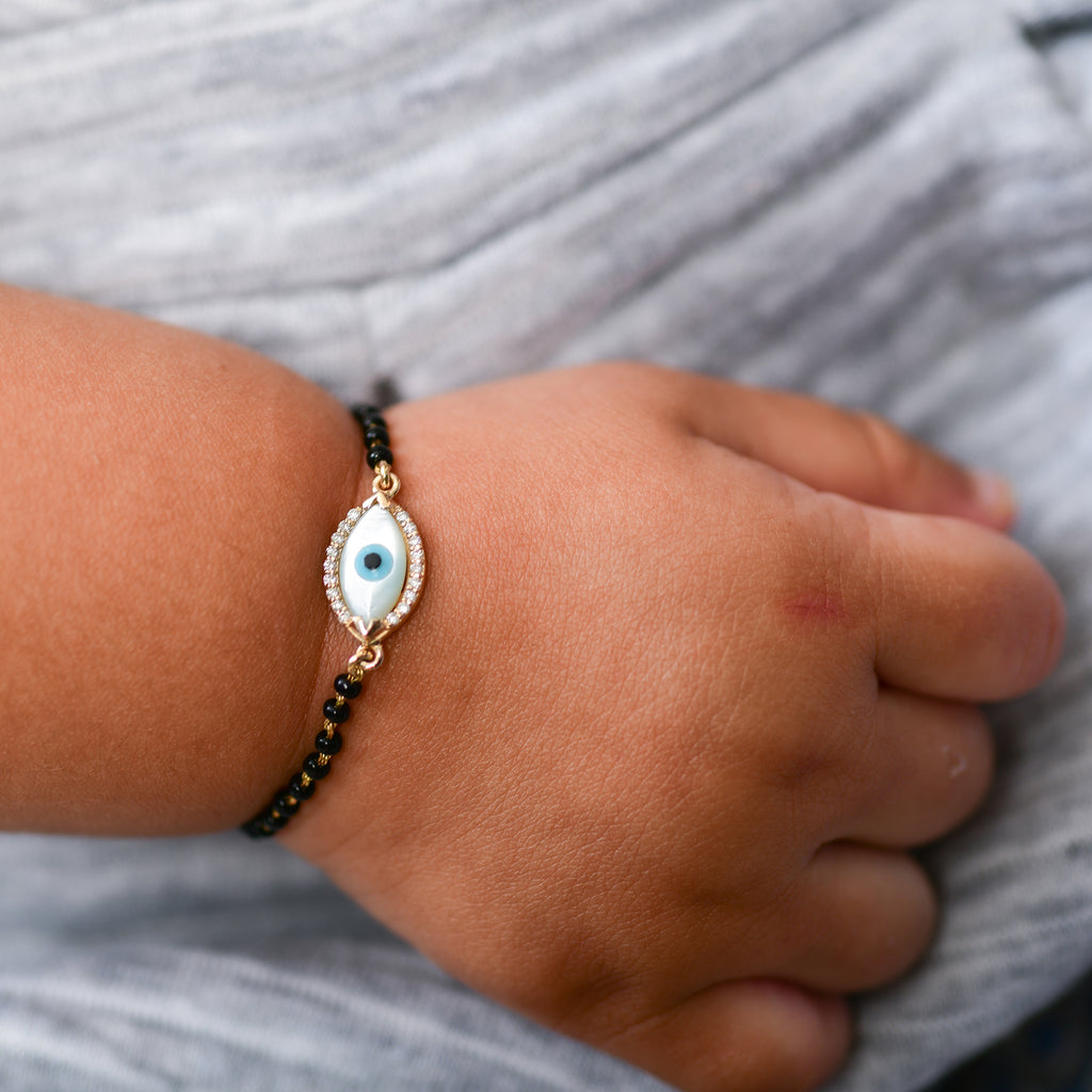 Evil eye bracelet 2025 for baby