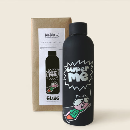 GLUG - Steel Water Bottle - Super Me