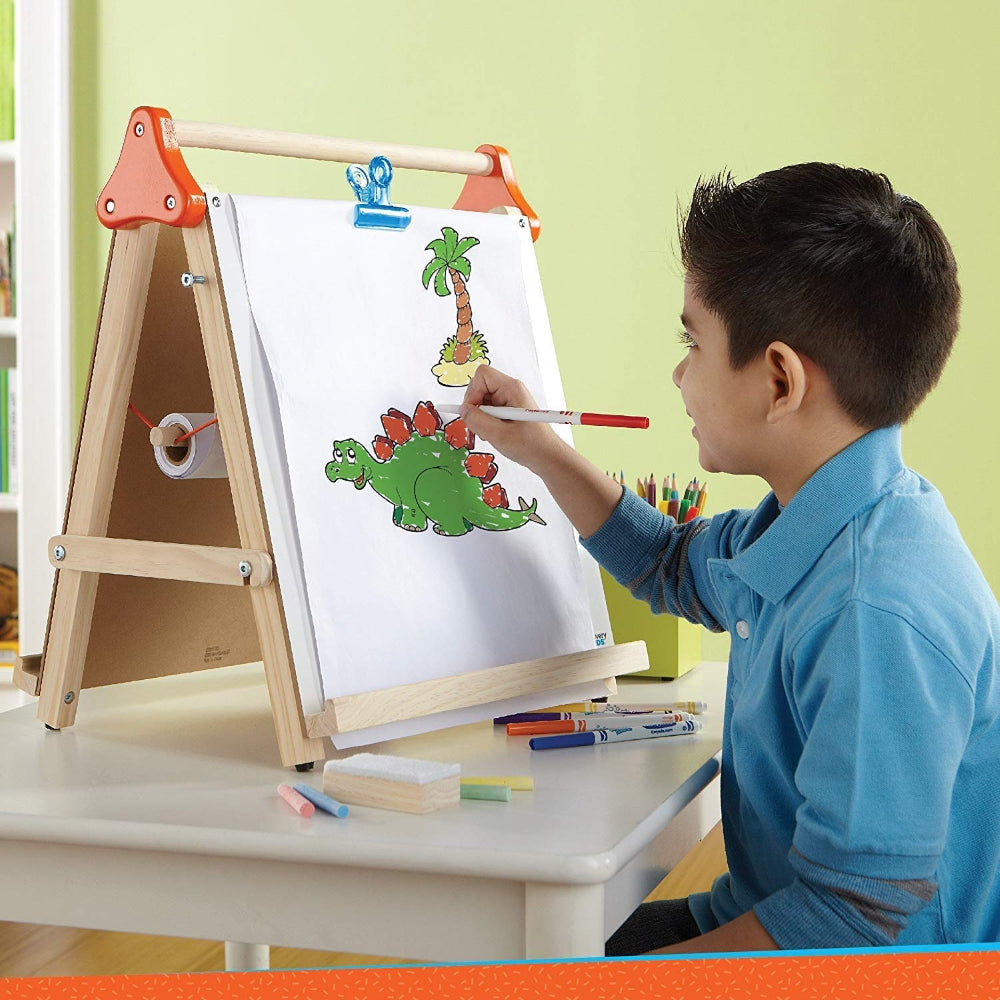 Playwell Wooden 3 in 1 Table Top Easel