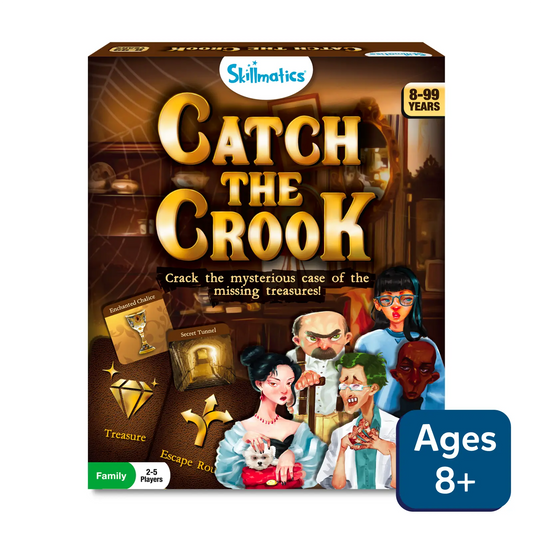 Catch The Crook | Strategy & mystery board game 
