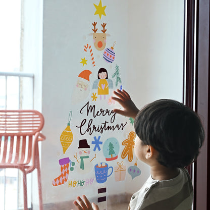 Instant Decor Decals | Christmas Tree