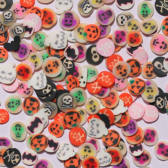 Stikeeze Shaped Confetti  | Halloween | 3 gms | For Crafts, Slime & Resin Art