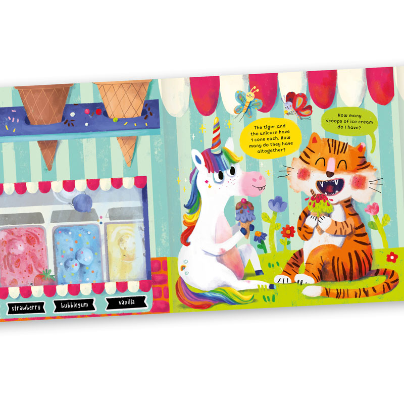 Convertible Ice Cream Shop – Activity Book and Pop-Up Ice Cream shop for preschoolers