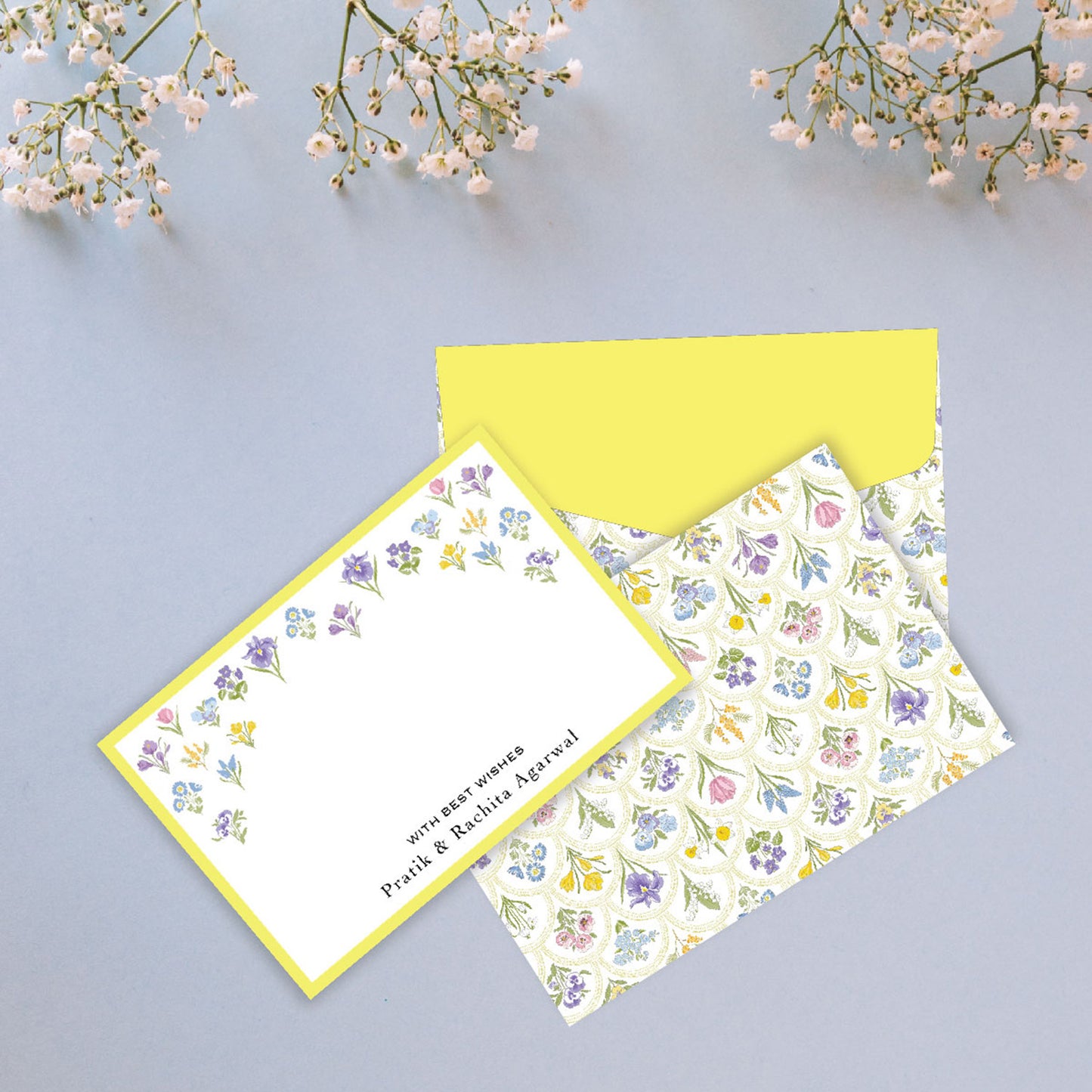 Flat Cards + Envelopes - Set of 25