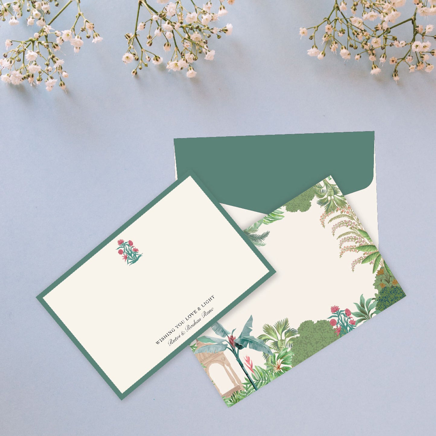 Flat Cards + Envelopes - Set of 25