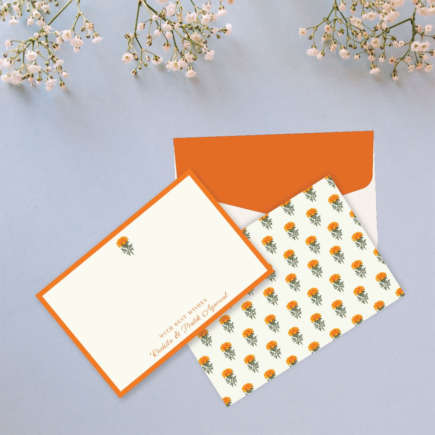 Flat Cards + Envelopes - Set of 25