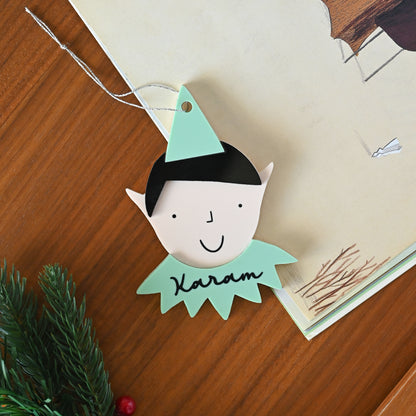 Personalised Layered Ornament | Elf