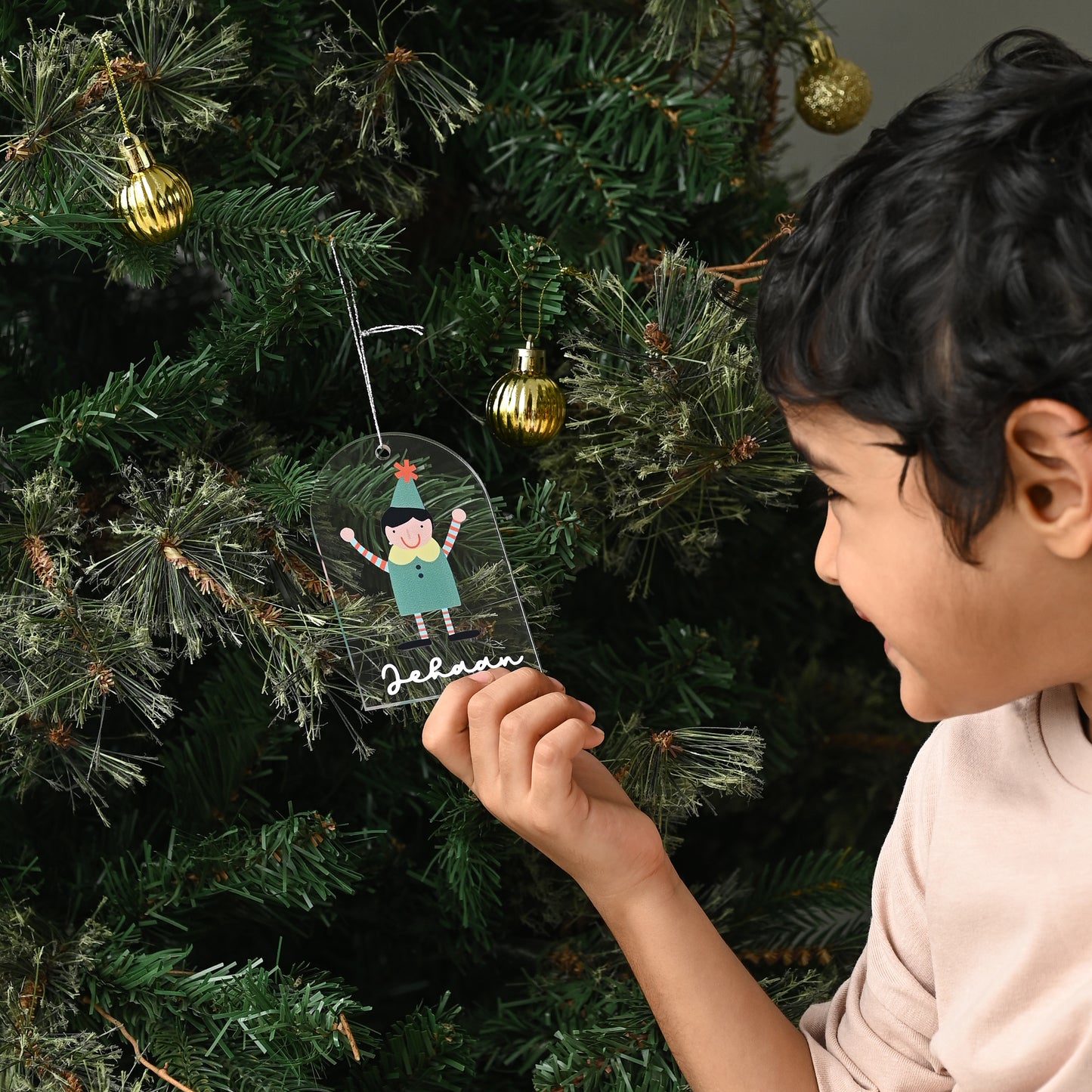 Personalised Printed Ornament | Printed Elf