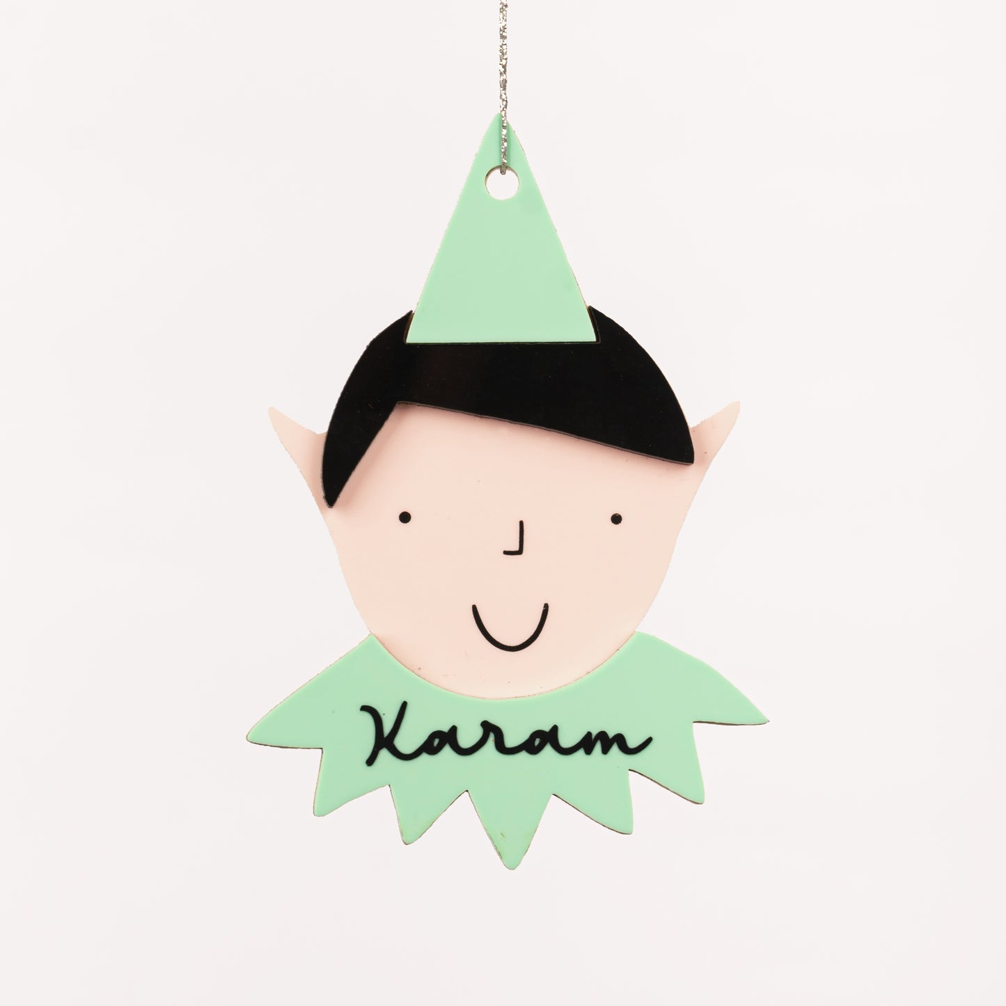 Personalised Layered Ornament | Elf