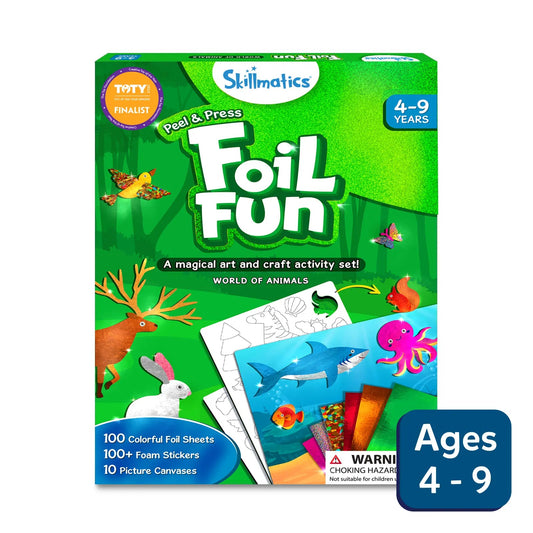 Foil Fun: World Of Animals | No Mess Art Kit