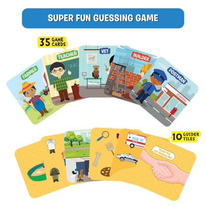 Guess in 10 Junior: Community Helpers | Trivia card game