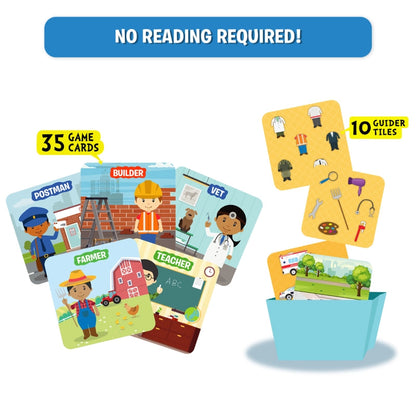 Guess in 10 Junior: Community Helpers | Trivia card game