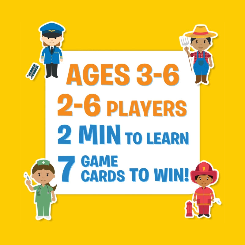 Guess in 10 Junior: Community Helpers | Trivia card game