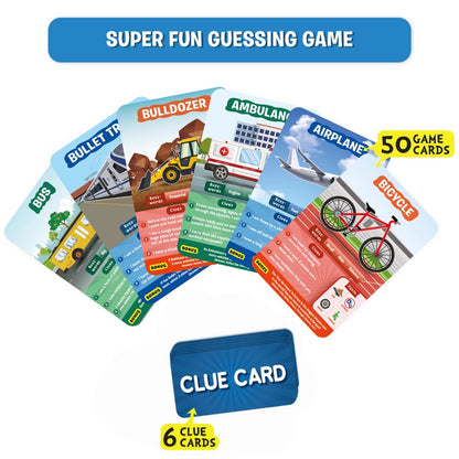 Guess in 10: Things That Go! | Trivia card game