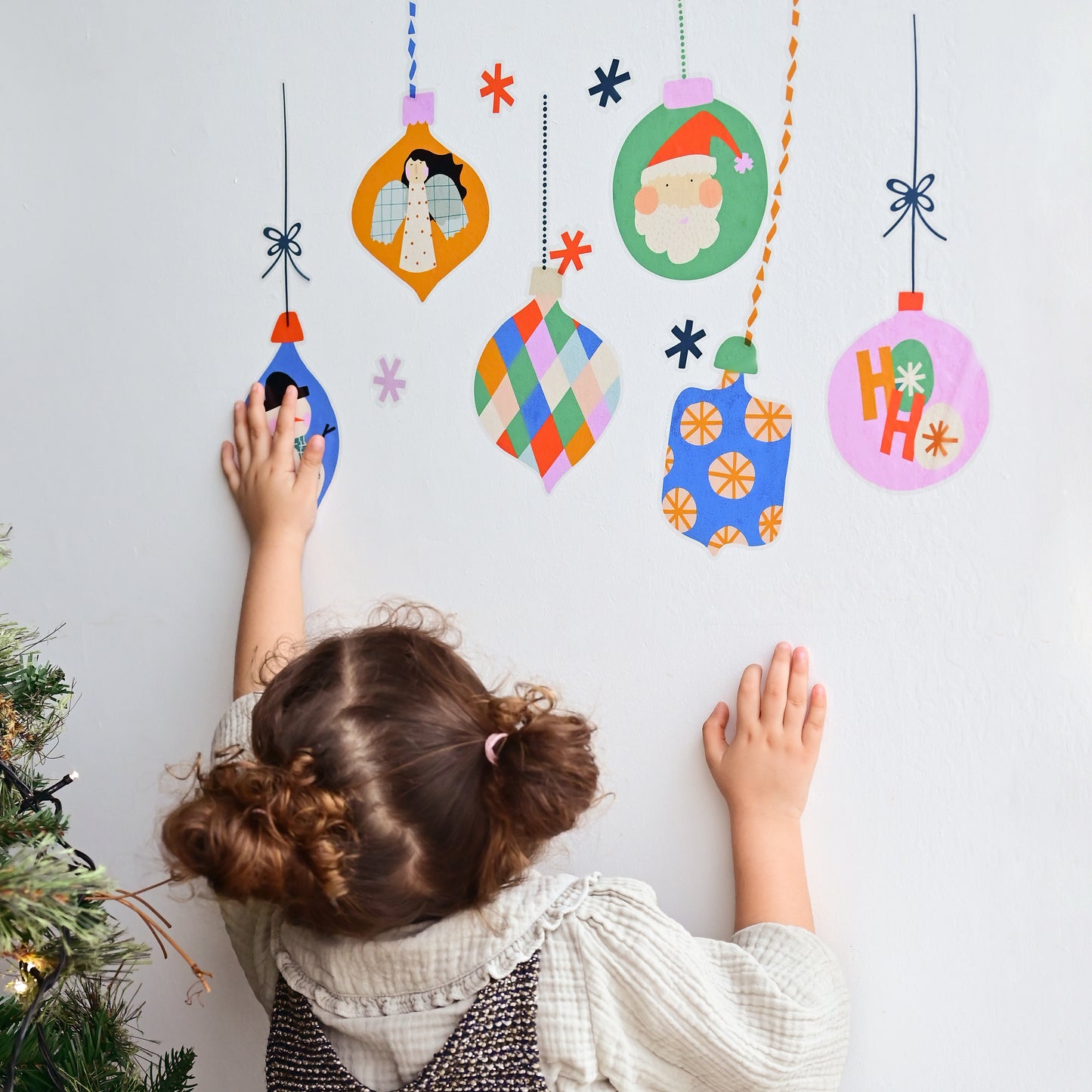 Instant Decor Decals | Hanging Ornaments