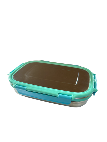 Veigo Large Stainless Steel Lunch Box - Light Green Cyan | Limited Edition