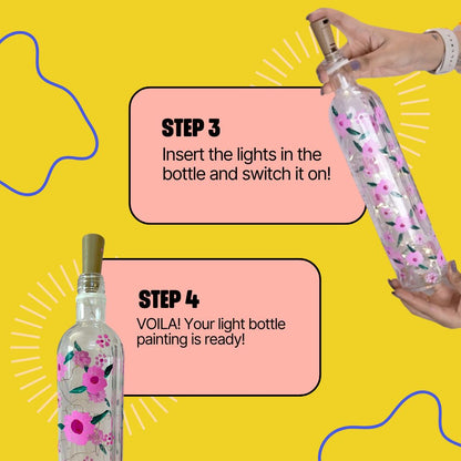 DIY Light Bottle Painting Kit