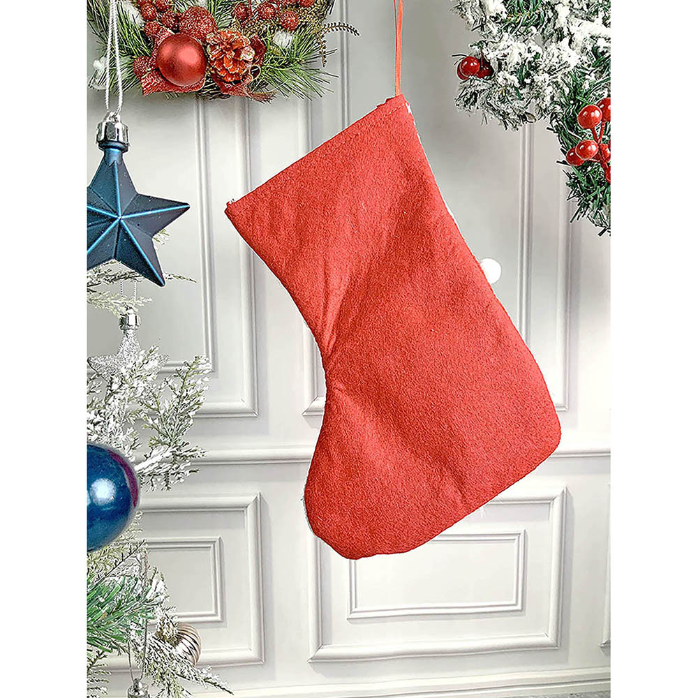 3pcs combo Mini 10 inches 3d Stockings for gifts and Christmas Décor