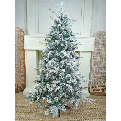 5 Feet Green & Snow White Christmas Tree Christmas Décor