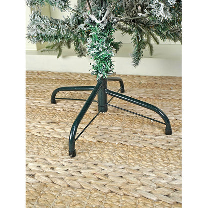 5 Feet Green & Snow White Christmas Tree Christmas Décor