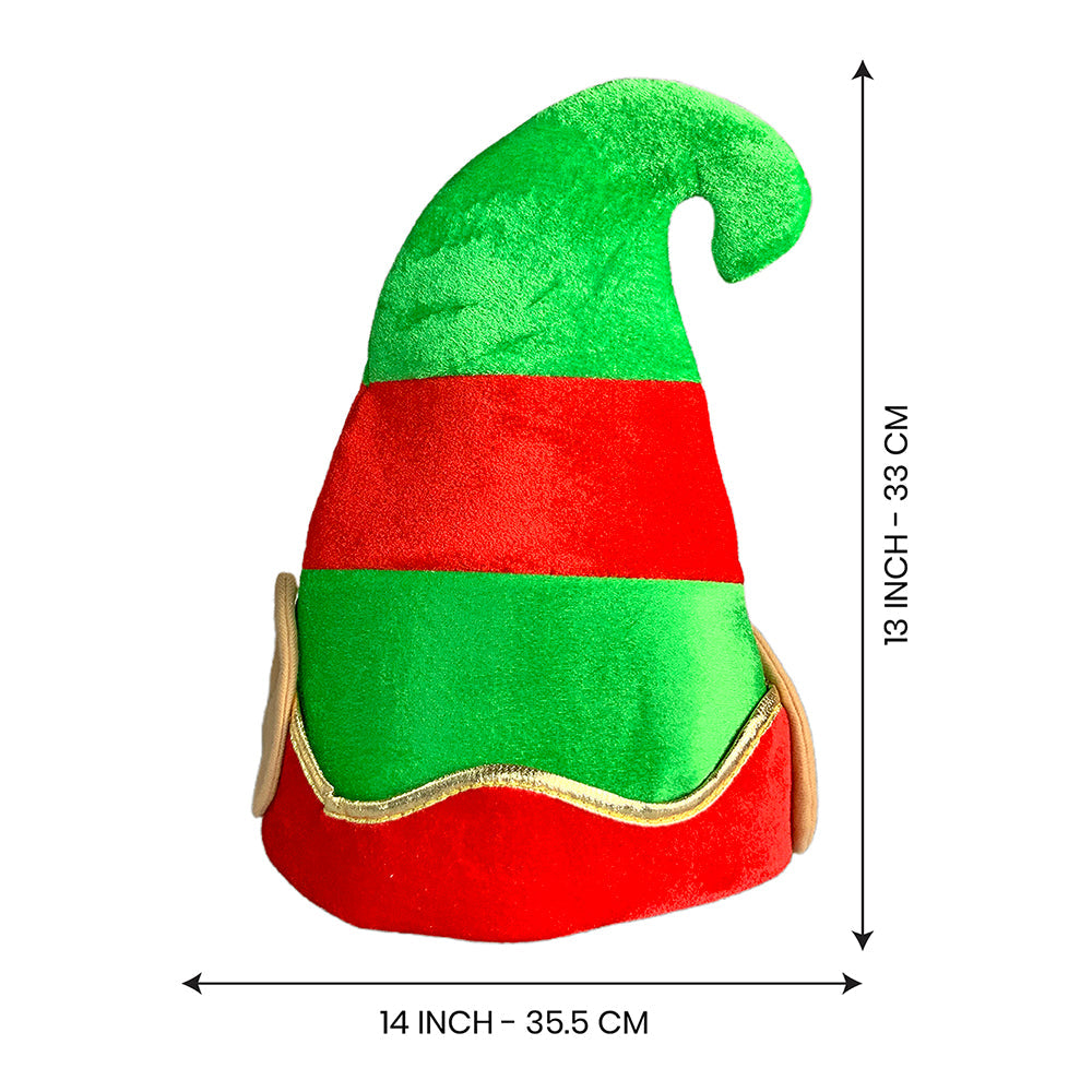 Big Elf Ears Rich Velvet Christmas Party Hat