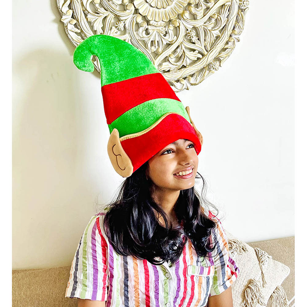 Big Elf Ears Rich Velvet Christmas Party Hat