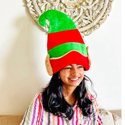 Big Elf Ears Rich Velvet Christmas Party Hat