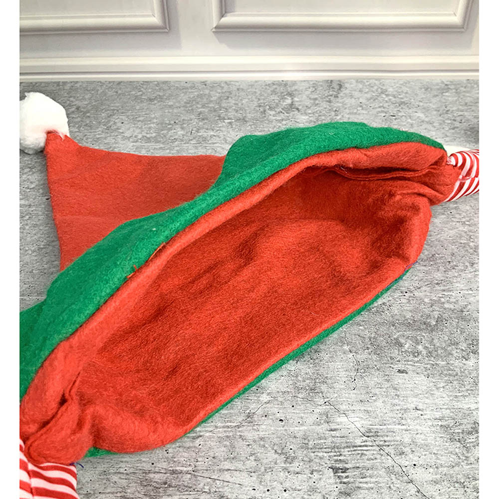 Long Elf Legs & Ears Felt Christmas Party Hat