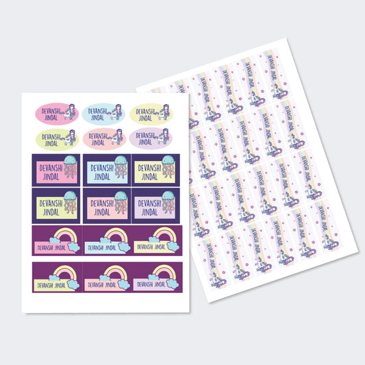 Sticker Sheet - Set of 2 - A4 Size
