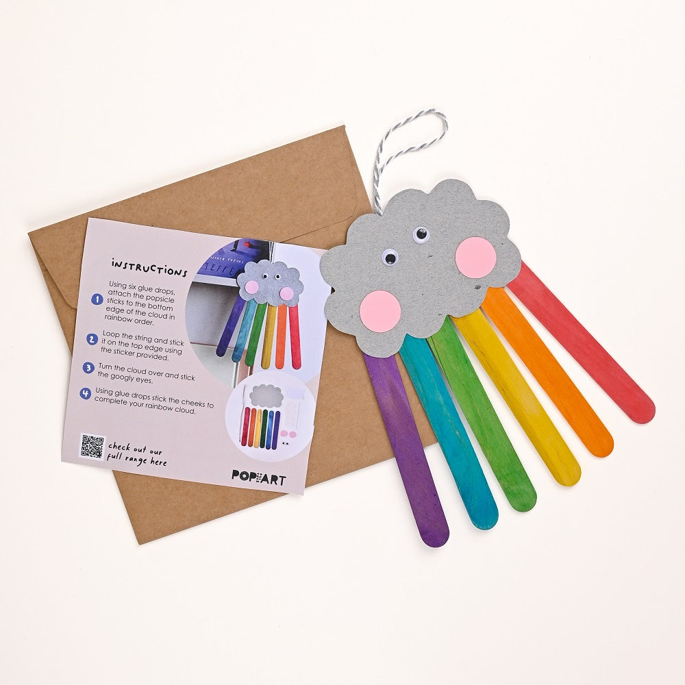 Mini Craft | Rainbow Cloud Hanging