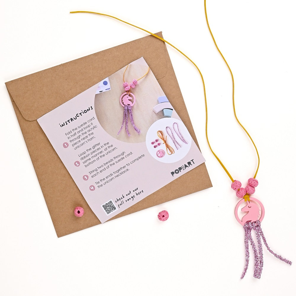 Mini Craft | Unicorn Necklace