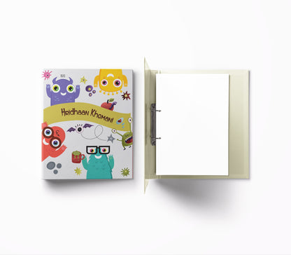 A4 Vertical Clip Binder File | Personalised