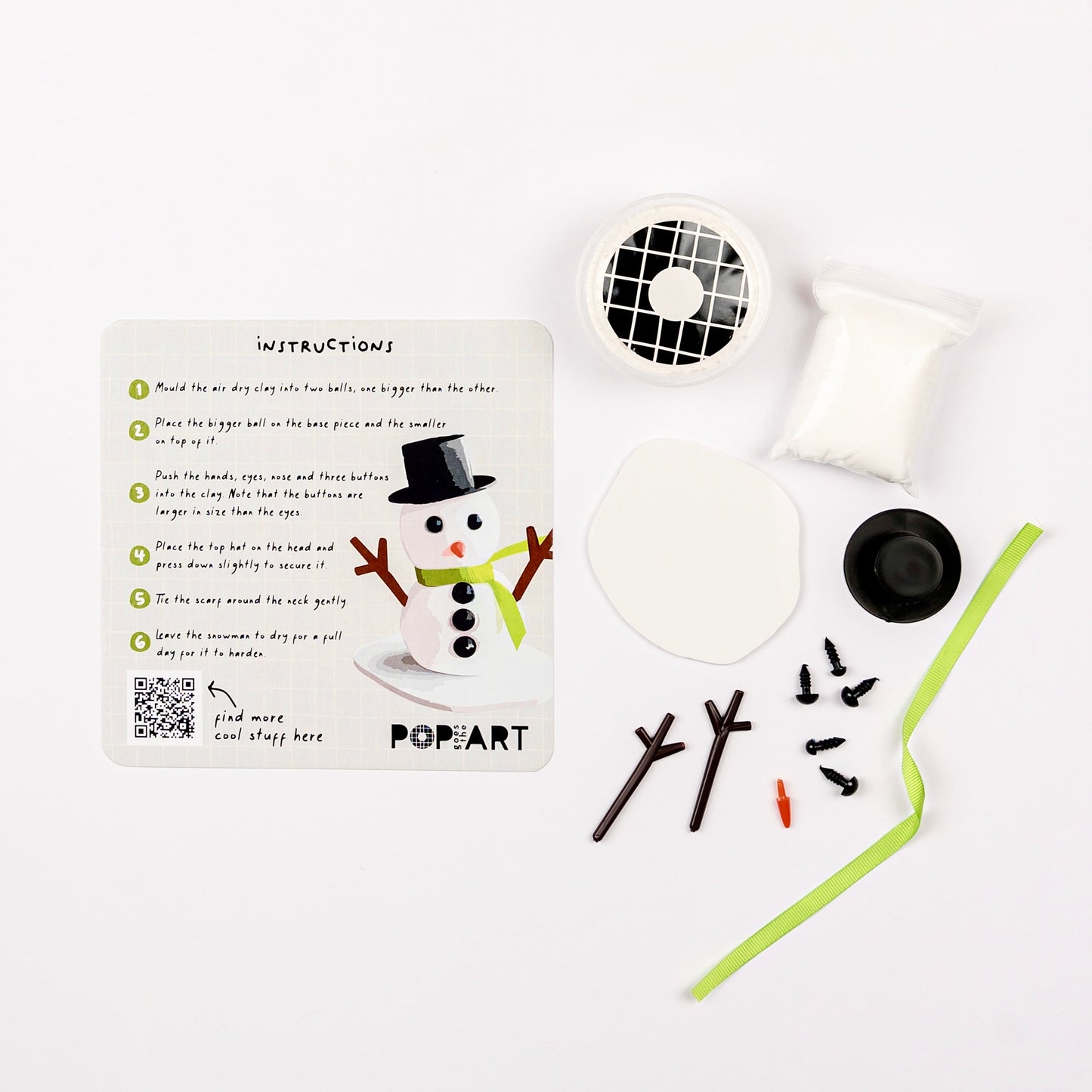 Crafty Project | Mould Your Own Snowman