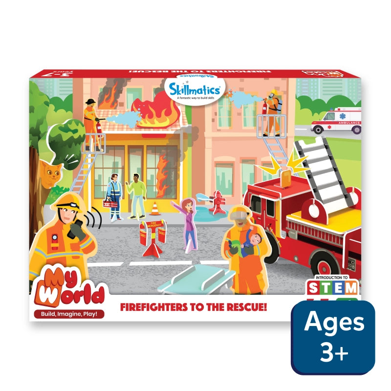 My World: Firefighters to the Rescue | STEM Building Toy