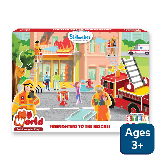 My World: Firefighters to the Rescue | STEM Building Toy