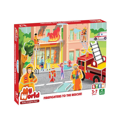 My World: Firefighters to the Rescue | STEM Building Toy