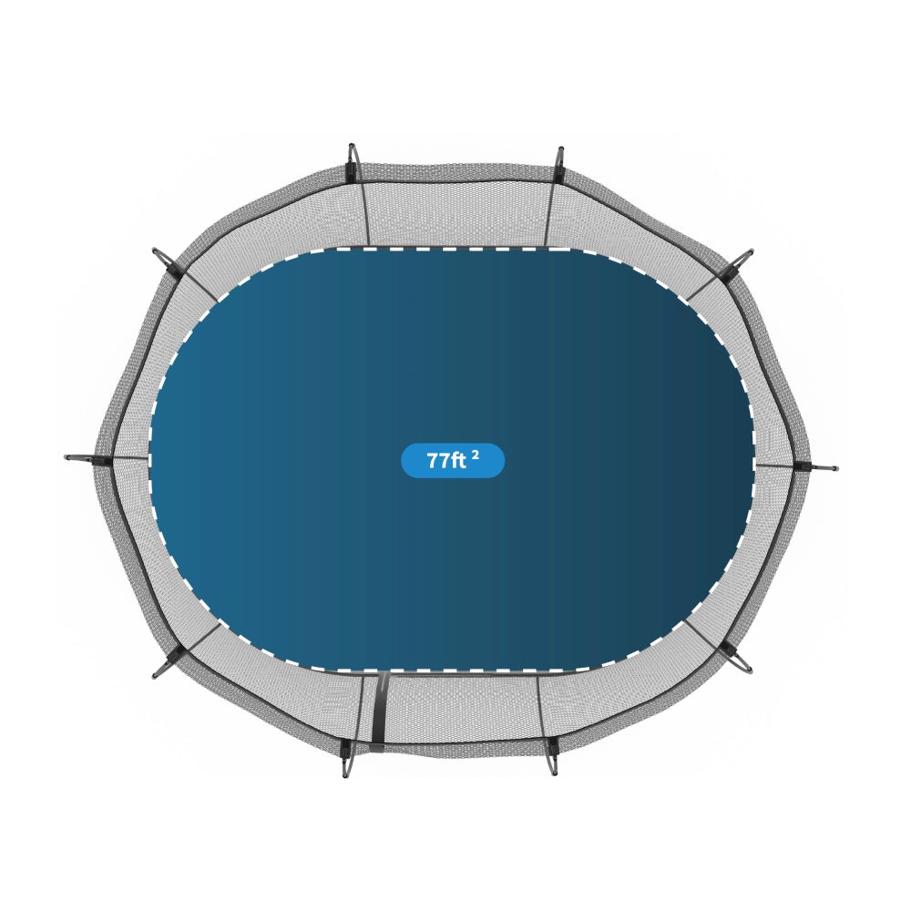 Springfree Medium Oval Trampoline with Enclosure