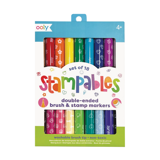 Stampables Double Ended Scented Markers - Set of 18