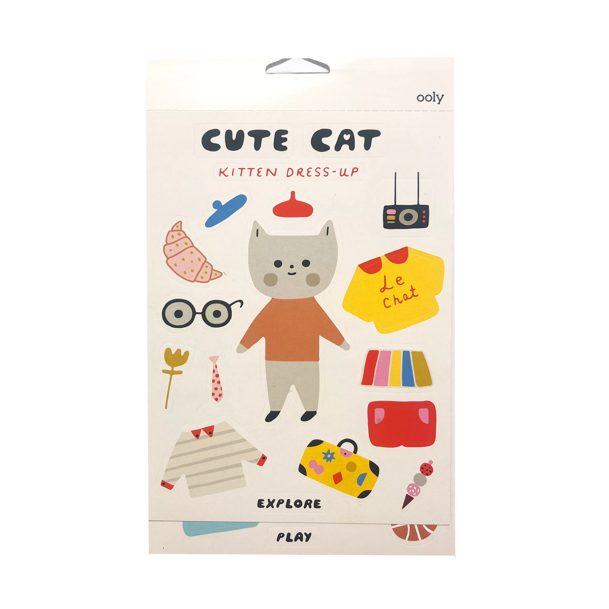 Stickiville x Suzy Ultman: A Whole Lotta Stickers! Sticker Book - Dress Up Cats