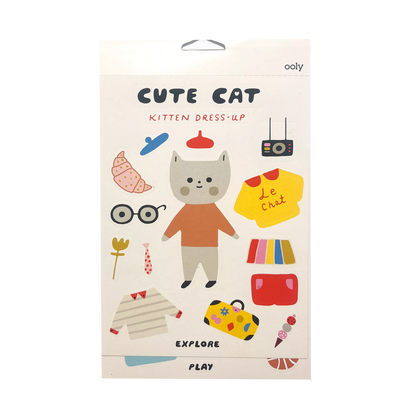 Stickiville x Suzy Ultman: A Whole Lotta Stickers! Sticker Book - Dress Up Cats