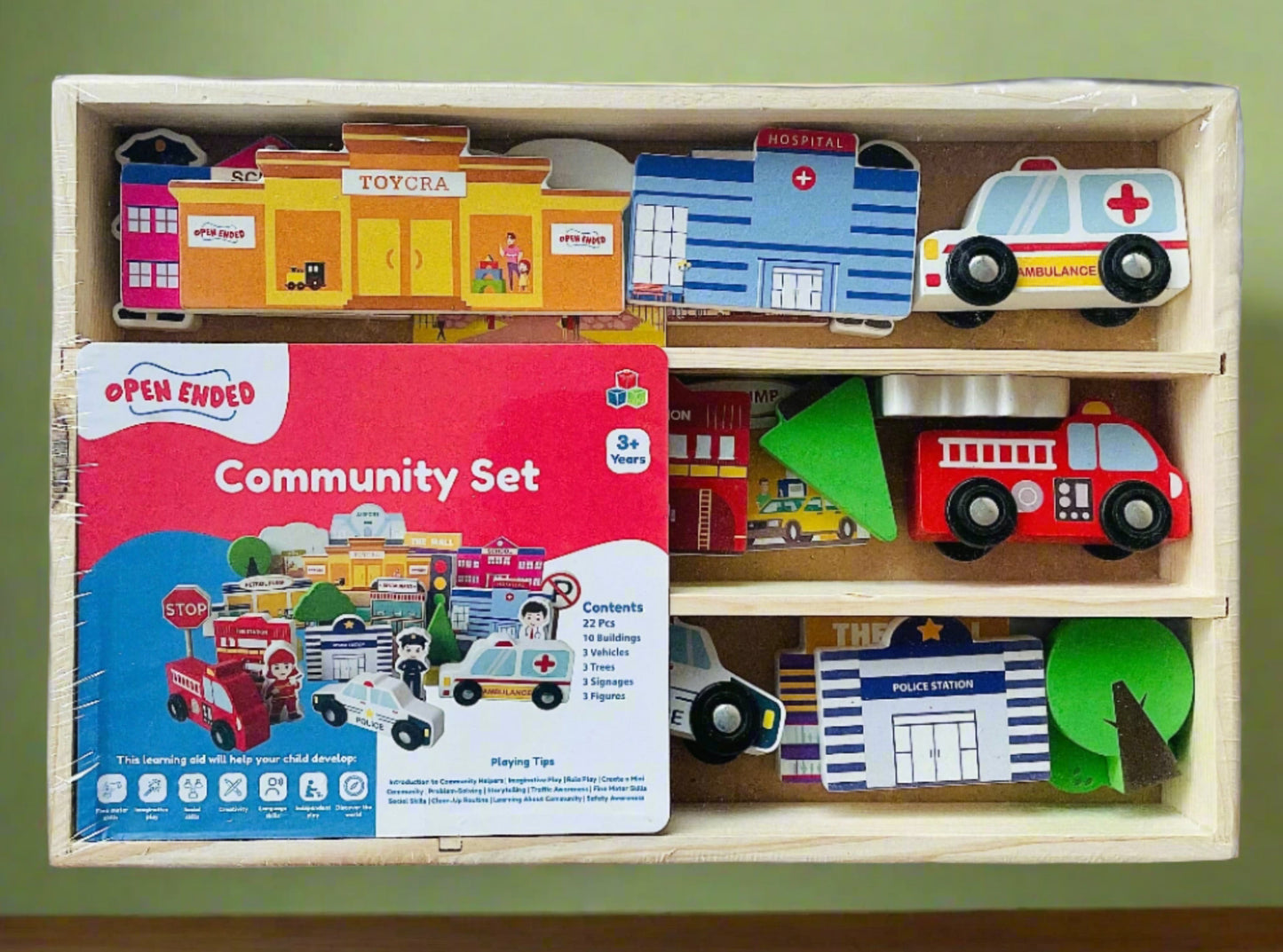 Open Ended Community Set-Pretend Play-Open Ended-Toycra