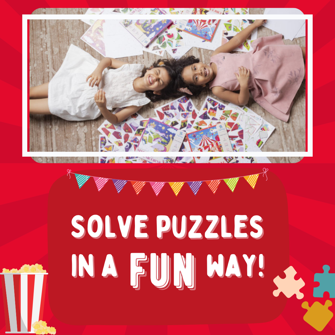 PEPPLAY STICKER PUZZLE - CIRCUS CARNIVAL