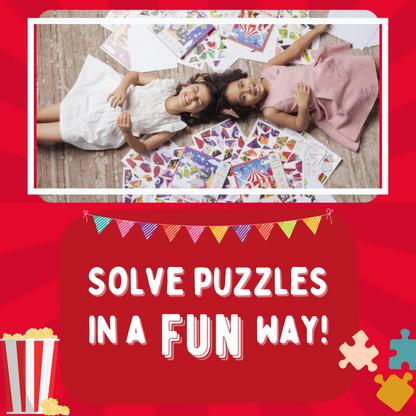 PEPPLAY STICKER PUZZLE - CIRCUS CARNIVAL