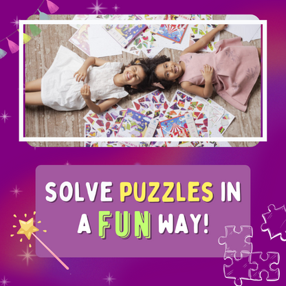 PEPPLAY STICKER PUZZLE- MAGICAL UNICORNS