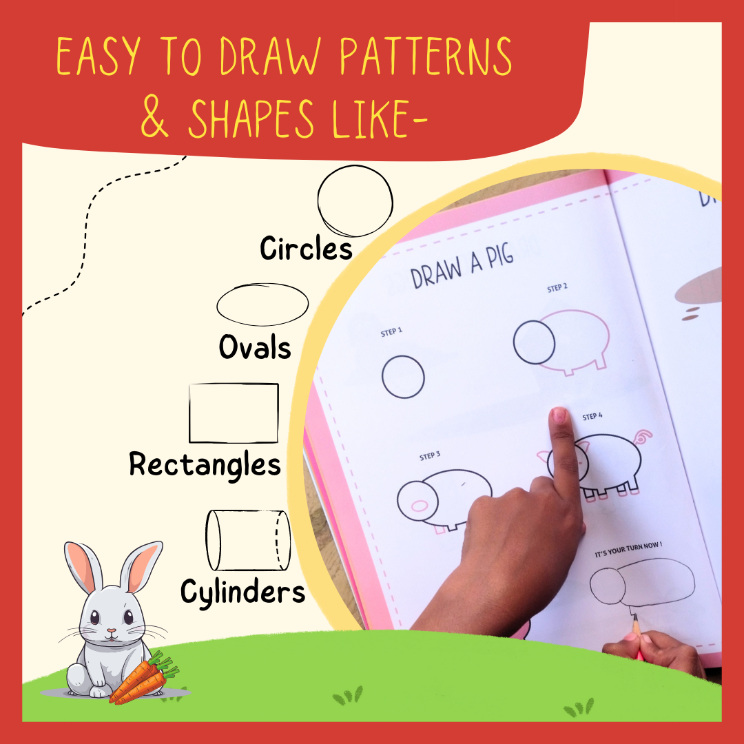 PEPPLAY STEP BY STEP DRAWING BOOK - CUTE FARM ANIMAL